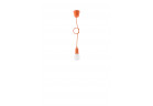 Lampa závěsná Sollux Ligthing Diego 1, 9cm, 1xE27 60W, oranžový