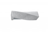 Nástěnné svítidlo Sollux Ligthing Sigma, 42cm, beton, E27 2x60W, šedá