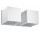 Nástěnné svítidlo Sollux Ligthing Quad 2, 26cm, dvojitý, GU9 2x40W, bílý