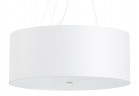 Żyrandol Sollux Ligthing Otto 70, kruhový, 70x70cm, E27 6x60W, bílý
