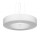 Żyrandol Sollux Ligthing Saturno 50 Slim, kruhový, 50x50cm, E27 5x60W, bílý