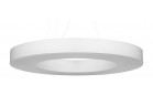 Żyrandol Sollux Ligthing Saturno 90 Slim, kruhový, 90x90cm, E27 8x60W, bílý