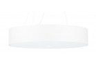 Żyrandol Sollux Ligthing Skala 60, kruhový, 60x60cm, E27 5x60W, bílý