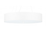 Żyrandol Sollux Ligthing Skala 50, kruhový, 50x50cm, E27 5x60W, bílý