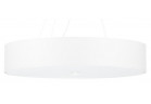Żyrandol Sollux Ligthing Skala 70, kruhový, 70x70cm, E27 6x60W, bílý