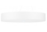 Żyrandol Sollux Ligthing Skala 80, kruhový, 80x80cm, E27 6x60W, bílý