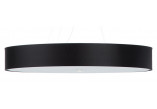 Żyrandol Sollux Ligthing Skala 100, kruhový, 100x100cm, E27 6x60W, černá/bílý