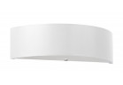 Nástěnné svítidlo Sollux Ligthing Skala, 45cm, E14 2x60W, bílý