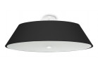 Plafon Sollux Ligthing Vega 60, kruhový, 60x60cm, E27 5x60W, černá/bílý