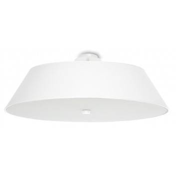 Plafon Sollux Ligthing Vega 60, kruhový, 60x60cm, E27 5x60W, bílý