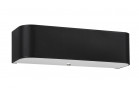 Nástěnné svítidlo Sollux Ligthing Lokko, 45x12cm, E14 2x60W, černá/bílý