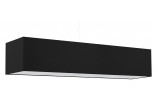 Żyrandol Sollux Ligthing Santa Bis 120, 120x25cm, E27 5x60W, černá/bílý