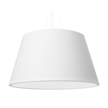 Żyrandol Sollux Ligthing Urano 80, čtvercová, 80x80cm, E27 8x60W, bílý