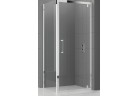 Dveře sprchové Novellini Rose Rosse G 78-84 cm pro stěnu nebo výklenku, profil chrom, čiré sklo