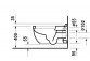 Závěsné wc Duravit Starck 3, 62x37, do SensoWash, 4.5l, bílý