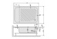 Sprchová vanička pravoúhlý Sanplast Classic Bzs/CL 80x100x28+STB, z siedziskiem, 80x120cm, bílý