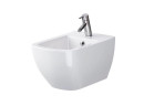 Bidet zavěsný Cersanit Virgo, 56.5x36cm, z přepadem, bílý