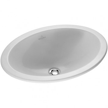 Umywalka Villeroy & Boch Loop&Friends blatowa 500x355 mm, z przelewem- sanitbuy.pl
