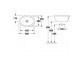 Umywalka Villeroy & Boch Loop&Friends blatowa 500x355 mm, z przelewem- sanitbuy.pl