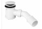 Sifon pro sprchové vaničky McAlpine, 90mm, czyszczenie od góry, klik-klak, bílý