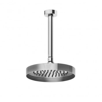 Horní sprcha Gessi Anello, kulatá, 218mm, regulowana, s ramenem nástěnným 343mm, chrom