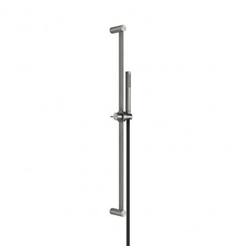 Sprchová tyč Gessi Shower316, z sluchátkem 1-funkcyjną, hadici i przyłączem kątowym, broušená ocel