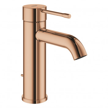 Umyvadlová baterie Grohe Essence, stojící, velikost S, DN 15, zátka automatický, polished nickel