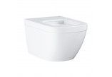 Závěsné wc WC Grohe Euro Ceramic, 54x37,4cm, bez kołnierza, alpská bílá