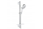 Souprava s držákem sprchovým Grohe Rainshower SmartActive 130, držák 600 mm, 3 proudy - chrom