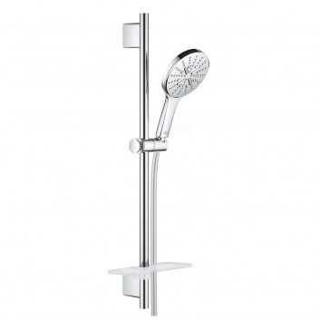 Souprava s držákem sprchovým Grohe Euphoria 110 Massage nástěnný, wys. 470 - 620 mm, chrom, 3 proudy