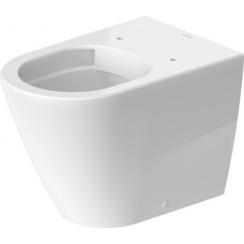 Mísa toaletní závěsná Duravit D-Neo Rimless, 54x37cm, bez rantu spłukującego, 4,5 l, UWL klasa 1, bílá