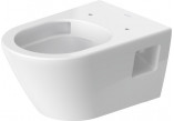 Mísa toaletní závěsná Duravit D-Neo Rimless, 54x37cm, bez rantu spłukującego, 4,5 l, UWL klasa 1, bílá