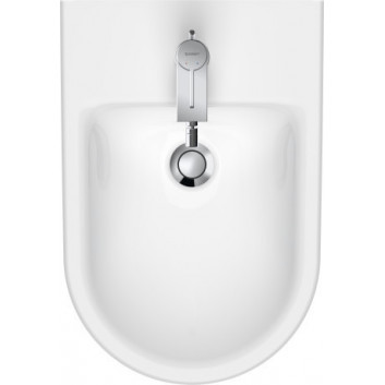 Mísa toaletní závěsná Duravit D-Neo Rimless, 54x37cm, bez rantu spłukującego, připevnění Durafix, 4,5 l, UWL klasa 1, bílá