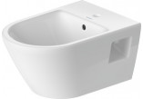 Závěsný bidet Duravit D-Neo Rimless, 54x37cm, připevnění Durafix, bílá