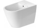 Závěsný bidet Duravit D-Neo Rimless, 54x37cm, z přepadem, otvor na baterii bílý