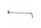 Rameno hornej sprchy Laufen, nástěnné, 420mm, objímka čtvercová, chrom