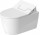 Mísa toaletní závěsná Duravit ME by Starck Rimless, 57x37cm, dla sedátka SensoWash, bez rantu spłukującego, připevnění Durafix, HygieneFlush, povlak HygieneGlaze, bílá