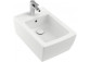 Závěsný bidet Villeroy&Boch Momento 2.0, 56x37,5cm, pravoúhlý, z přepadem, Weiss Alpin