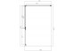 Obdélníková sprchový kout Omnires Manhattan, 120x70cm, dveře sklopné, sklo transparentní, profil chrom