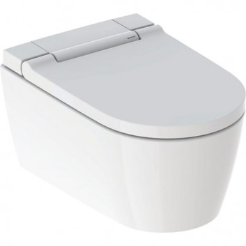 Mísa WC s funkcí higieny intymnej Geberit AquaClean Sela, závěsná, bílá/chrom
