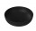 Umyvadlo na postavení na desku Massi Molis Black, kulatá, 38cm, bez přepadu, černá