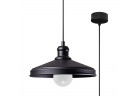 Lampa závěsná Sollux Ligthing Mare 1, 25cm, E27 1x60W, černá