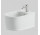 Závěsný bidet Artceram Atelier, 52x37cm, otvor na baterii, bílý