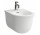 Bidet podvěsný Laufen The New Classic, 53x37cm, přepad, otvor na baterii, povlak LCC, bílý