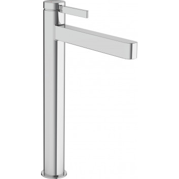 Umyvadlová baterie Hansgrohe Finoris, stojící, páková výsuvná sprcha 2jet, výška 248mm, sada odtokový push-open, chrom