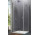 Křídlové dveře Huppe Design pure 4-úhel, 780x1900mm, univerzální, Anti-Plaque, stříbrný profil matnáný