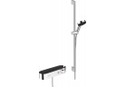 Sprchový systém Hansgrohe Pulsify Select 105 3jet Relexation, sluchátko s hadicí, držákem 90cm i baterią termostatickou, chrom