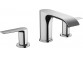 Umyvadlová baterie Hansgrohe Vivenis, stojící, páková, výška 309mm, sada odtokový, chrom