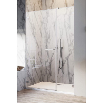 Dveře sprchové do niky Radaway Arta QL DWS, pravé, na míru, 700-1500mm, sklo čiré, profil chrom