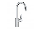 Umyvadlová baterie Grohe BauEdge, stojící, výška 311mm, DN 15, velikost L, zátka push-open, chrom